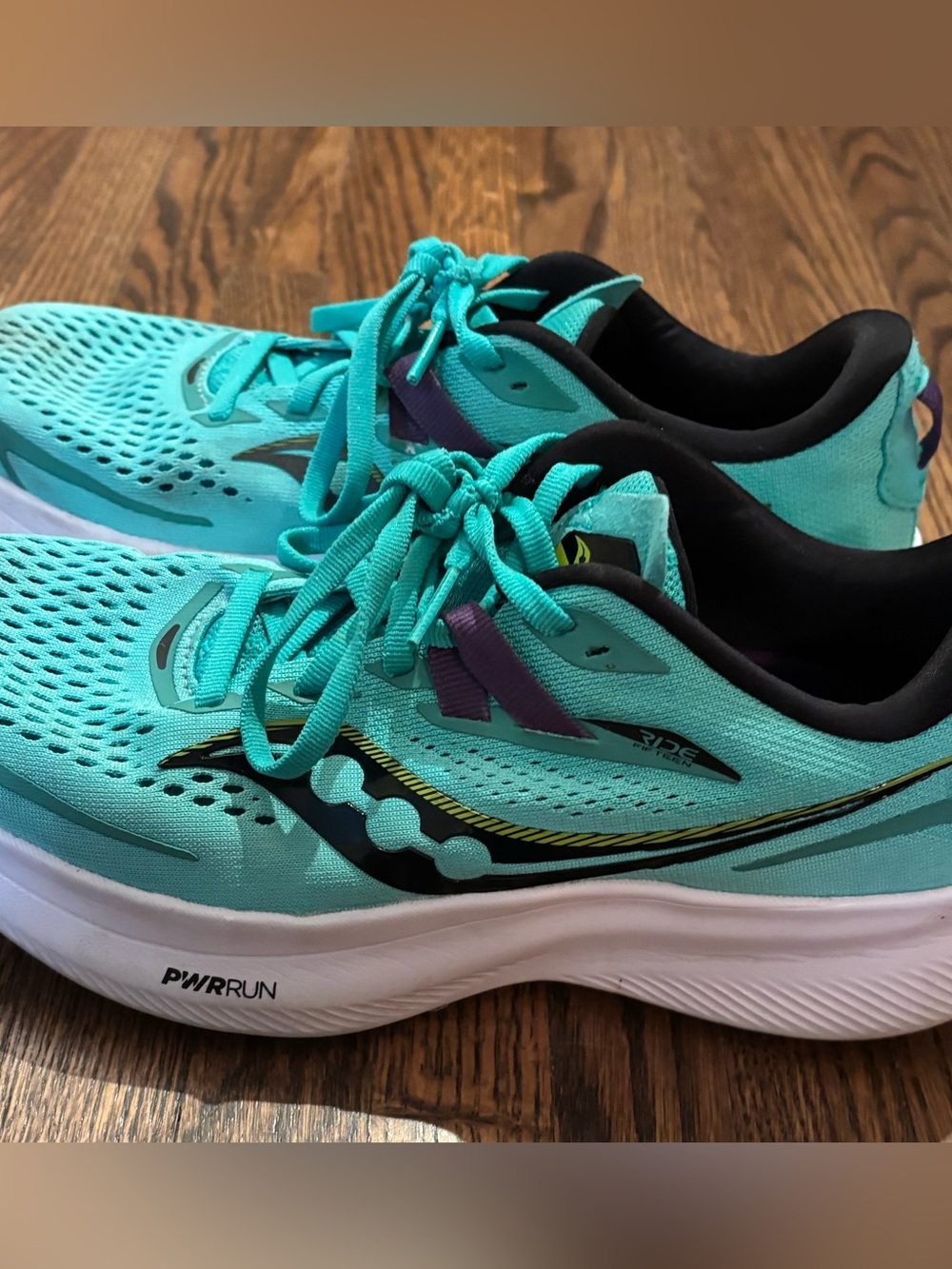 Saucony Women's Teal & Purple Running Shoes